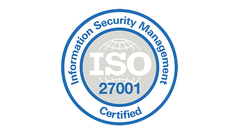 ISO 27001 Certified ISO 27001 Certified