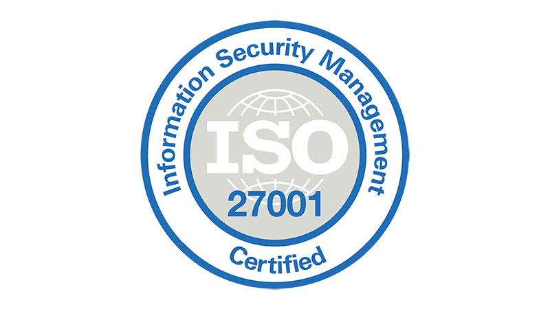 ISO 27001 Certified